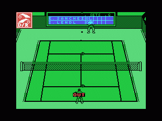 Emilio Sanchez Vicario Grand Slam screenshot 7 for MSX